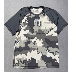 KUIU Men's Camo Crew Neck Short Sleeve Activewear T-Shirt Gray Medium Hunting